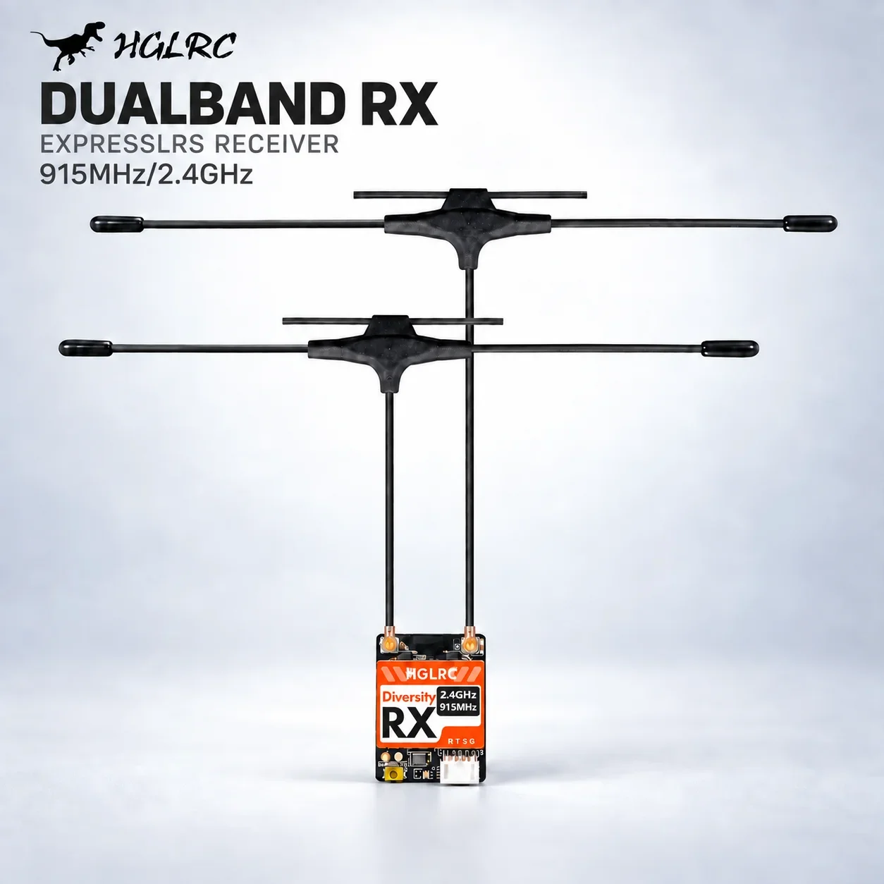 Drone Rc Controller And Receiver - Récepteur HGLRC Dualband RX ExpressLRS 915MHz