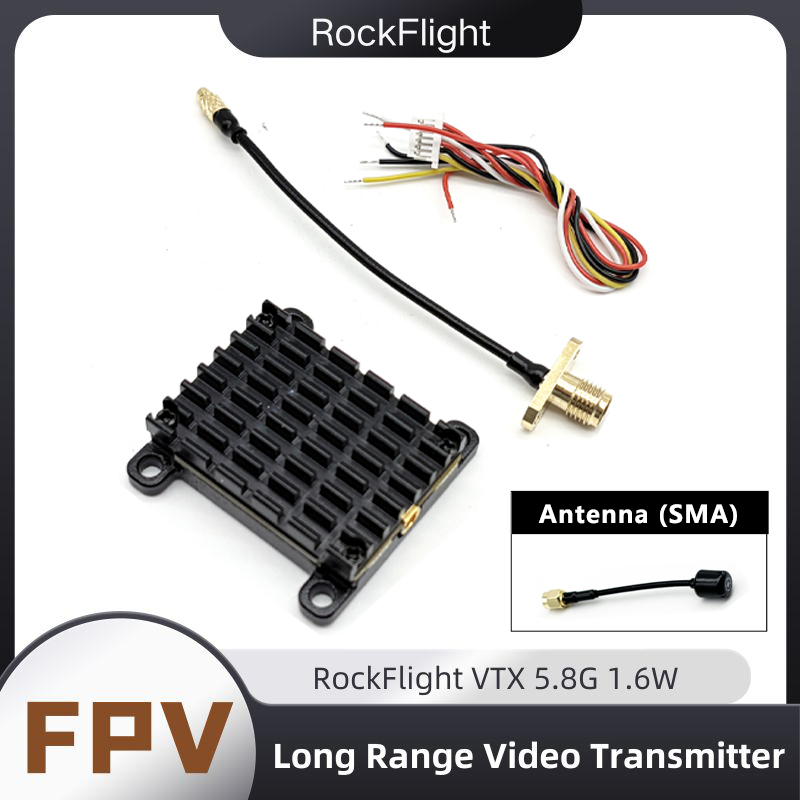 - Remote Control (Rc) Drone - Émetteur longue portée RockFlight TX663 VTX
