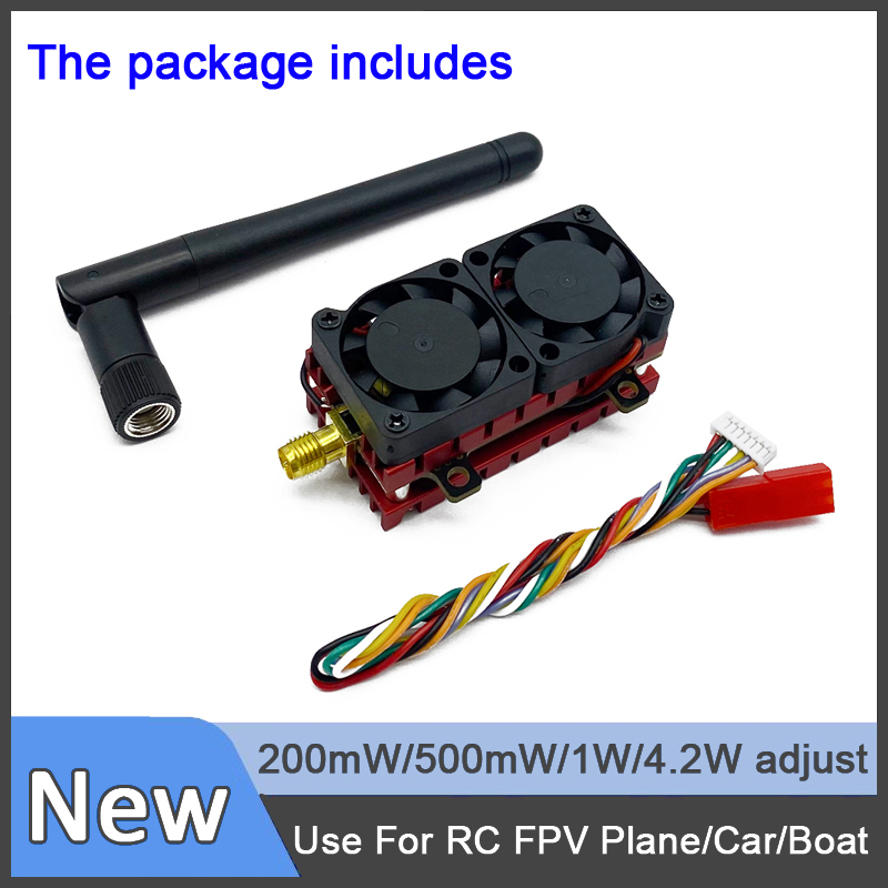 Rc Transmitter - SLONWAKE 5.8G 48CH 4.2W transmetteur vidéo