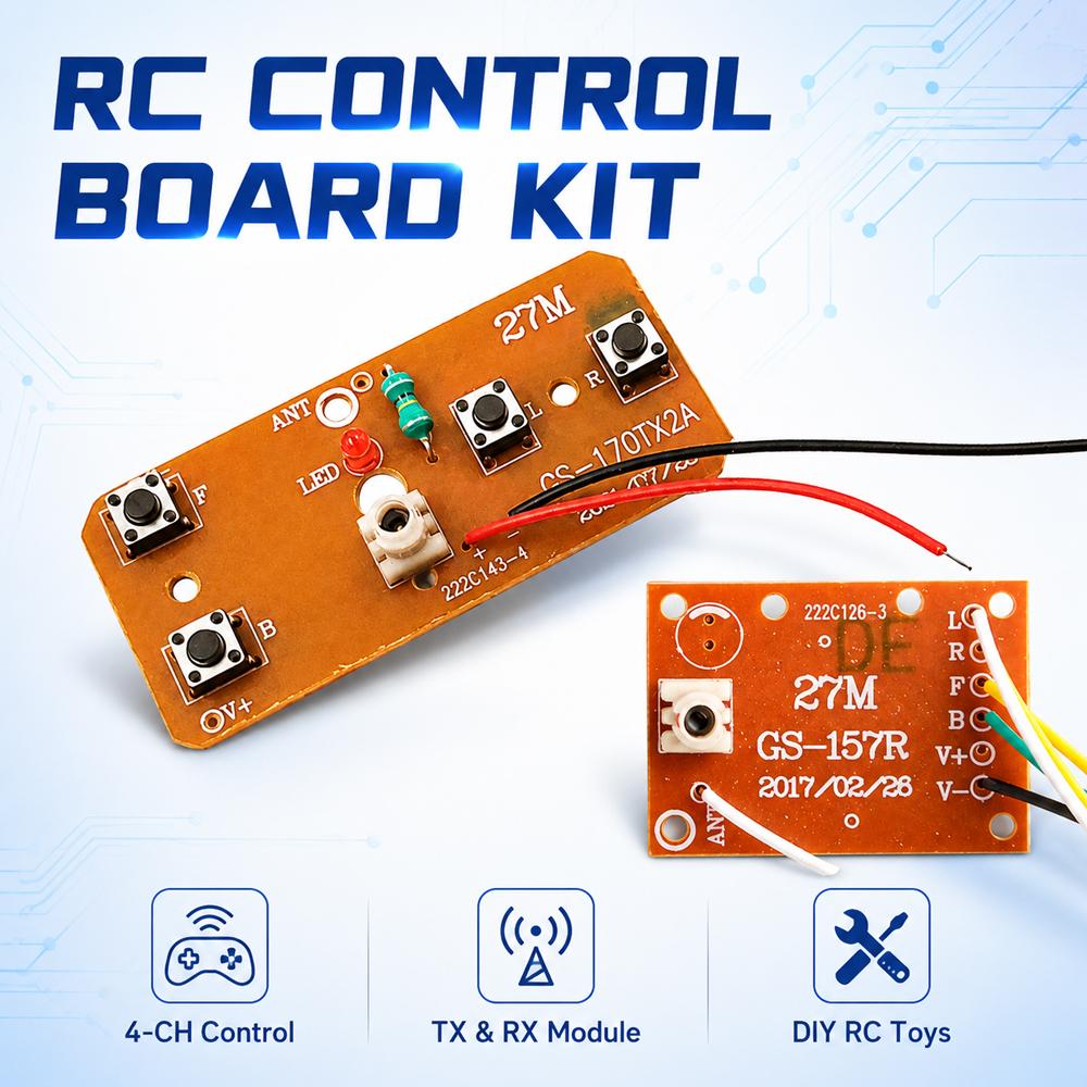 Joystick Rc Drone - Circuit imprimé de télécommande RC 4CH,