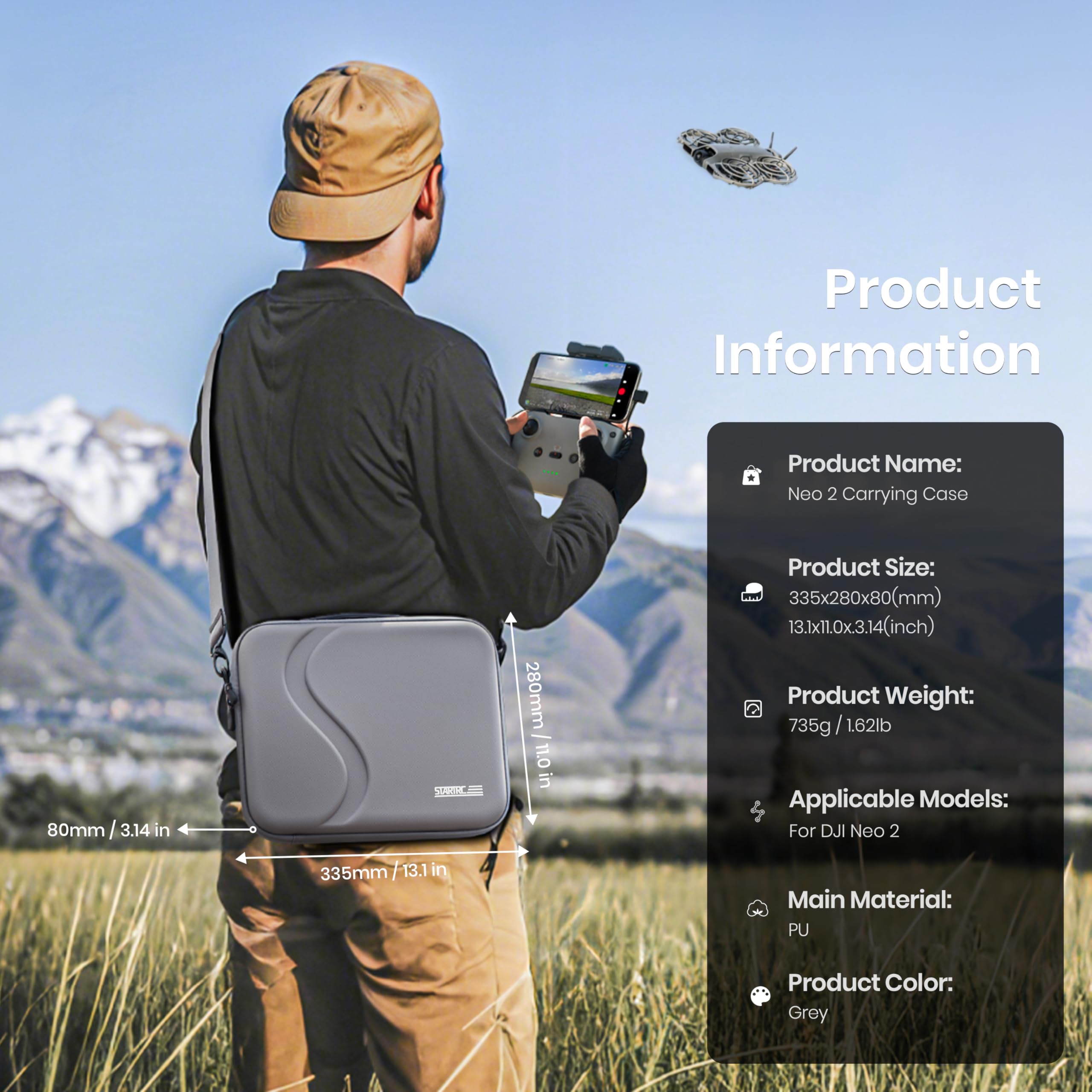 Drone Rc Cover - Étui de transport pour accessoires DJI
