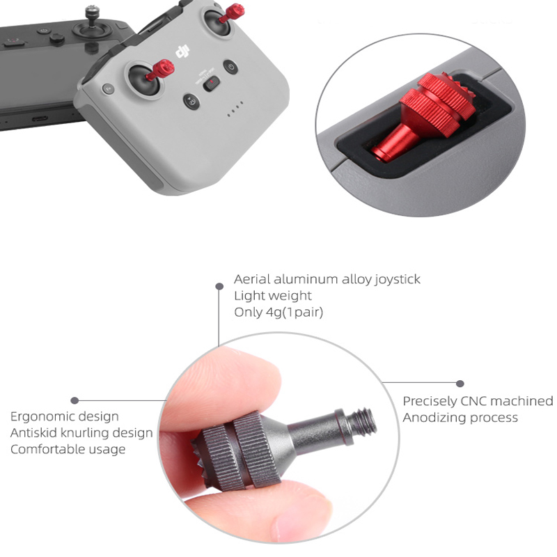 Joystick Rc Drone - Joystick en métal RC-N1/N2, bascule de