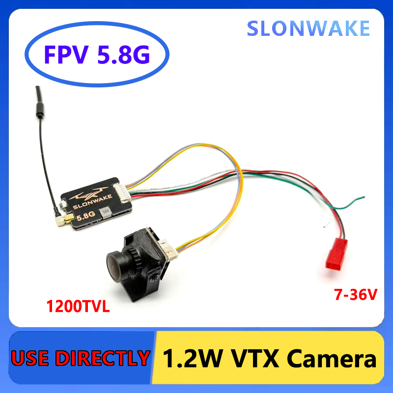 Fpv Camera Cmos - Émetteur longue portée SLONWAKE 5.8G VTX