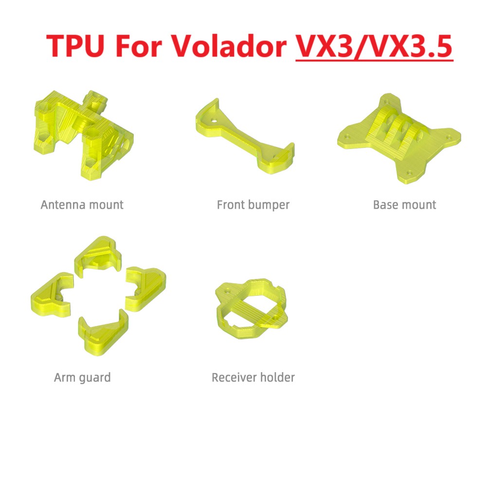 3D Printed Drone Part - Kit de pièces en TPU pour