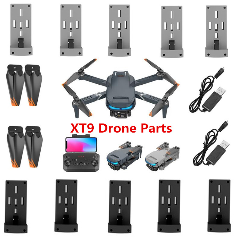 Drone Rc Xt9 - Batterie de drone XT9 LS-XT9 XT9