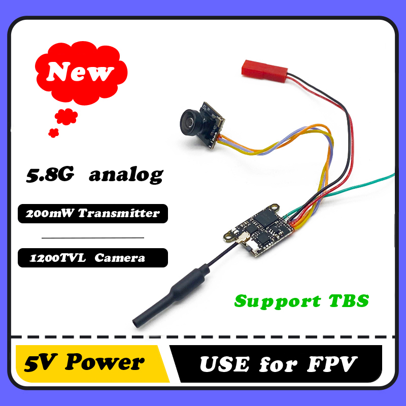 - Remote Control (Rc) Drone - SLONWAKE 5.8G 1200TVL FPV caméra VTX