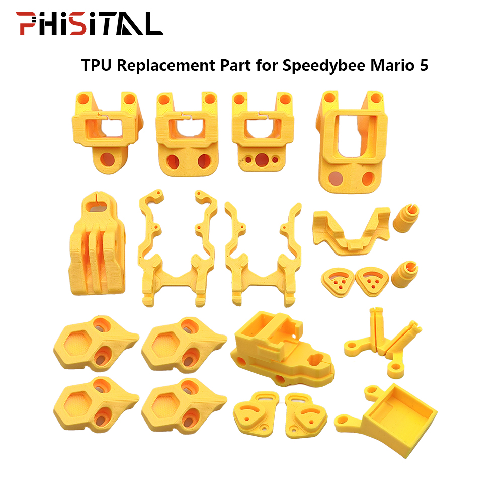 3D Printed Drone Part - Pièces imprimées en 3D PhiSital, support