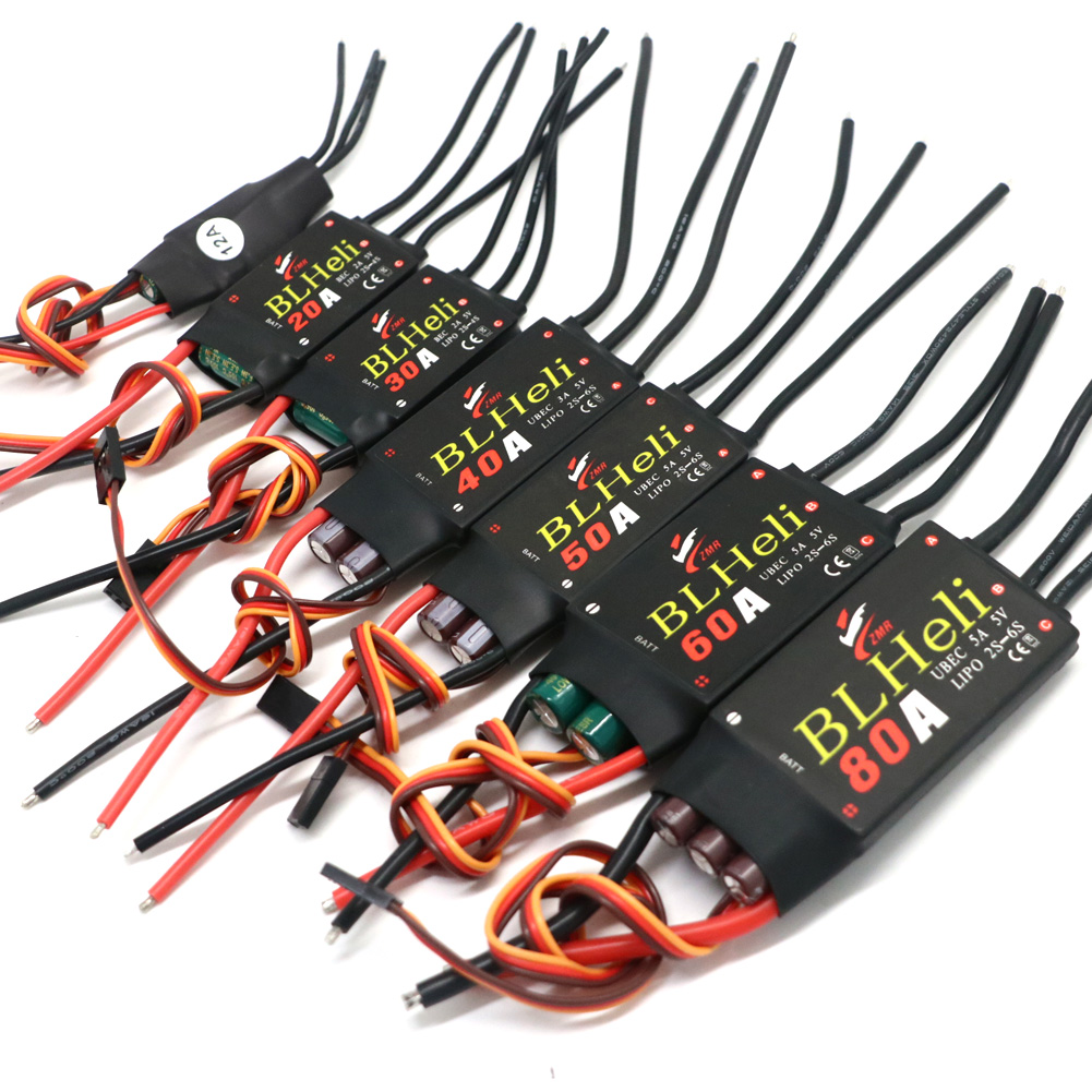 - Remote Control (Rc) Drone - BLHeli sans brosse ESC 80A 12A
