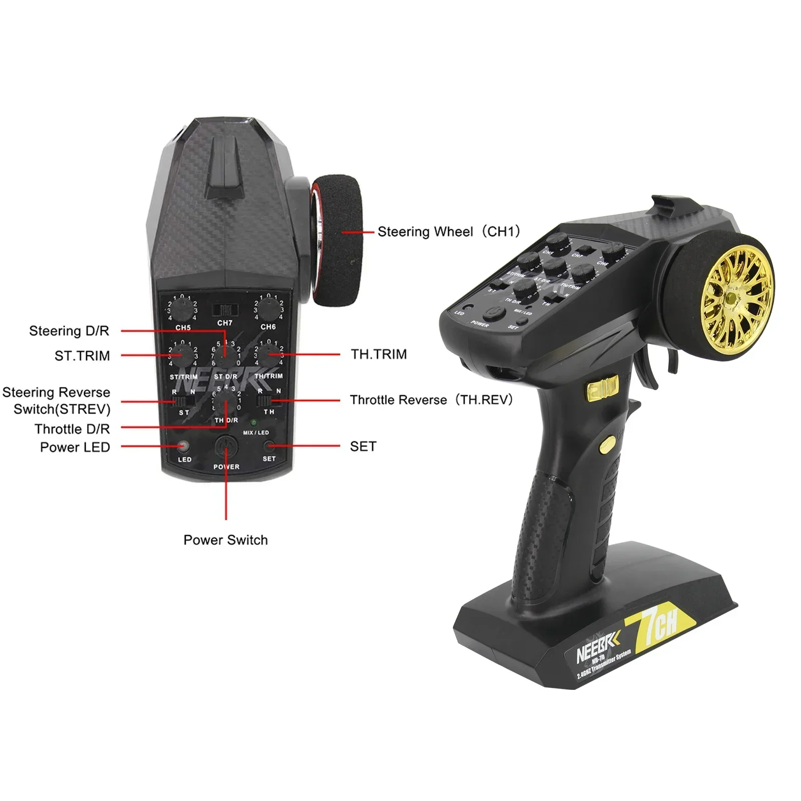 NEEBRC – transmetteur de systè - Joystick Rc Drone avis et prix