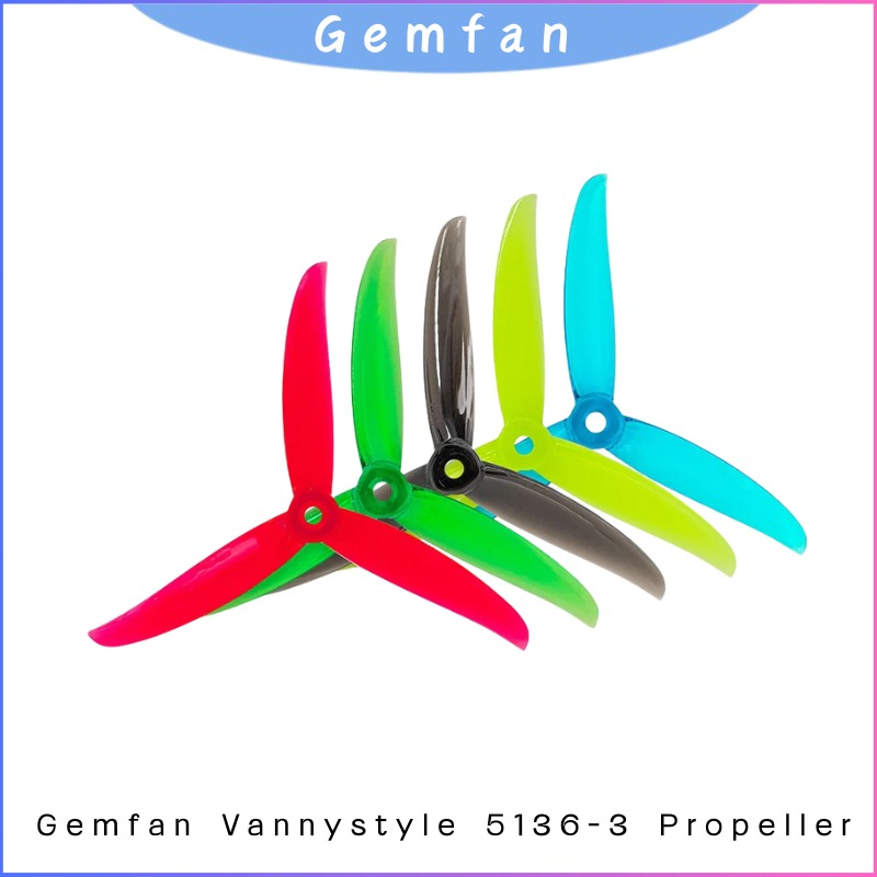 Hélices Gemfan VANOVER 5136 5. - Drone Rc Race avis et prix