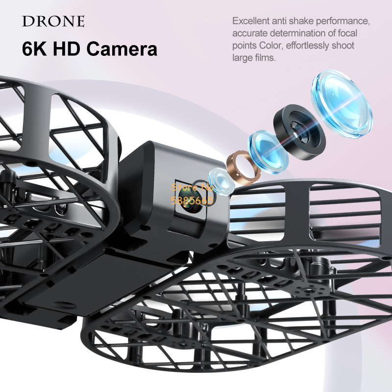 Caméra HD 8K 360 °   Protectio - Drone Rc Plegable avis et prix