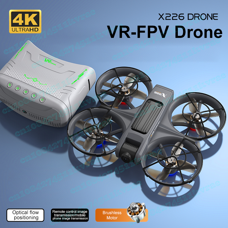 X226 VR FPV Drone 4K HD double - Drone Rc X226 avis et prix