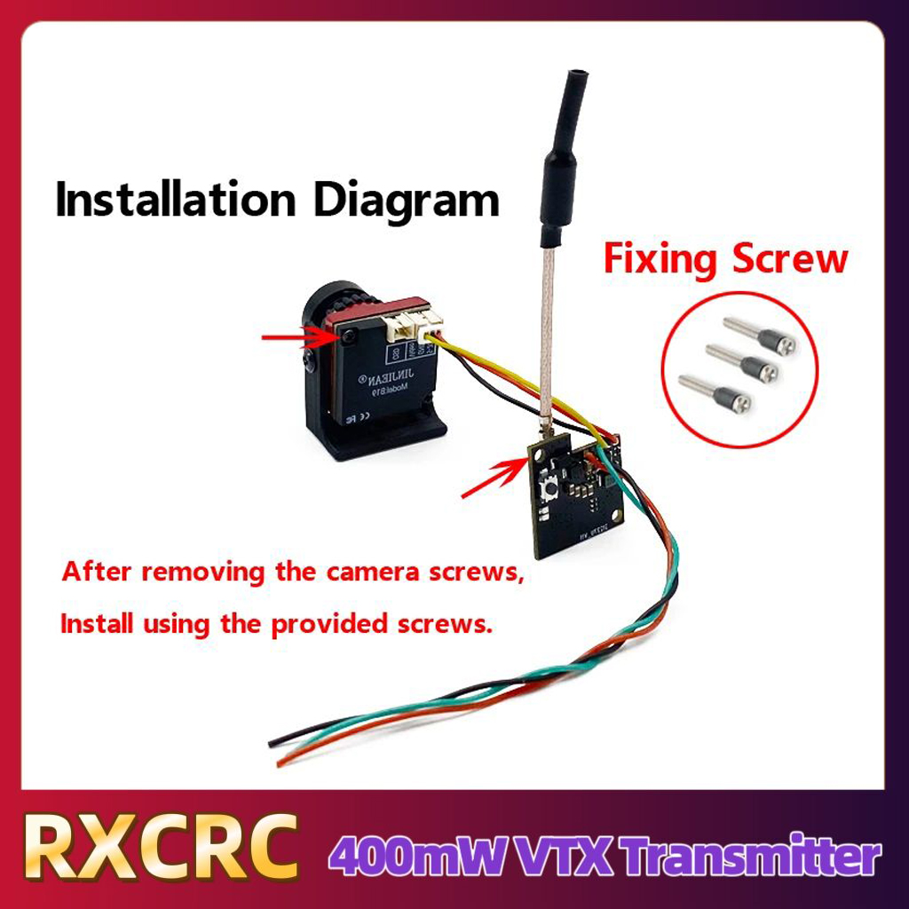 Transmetteur RXC 5.8G 48CH 400 - Rc Transmitter avis et prix