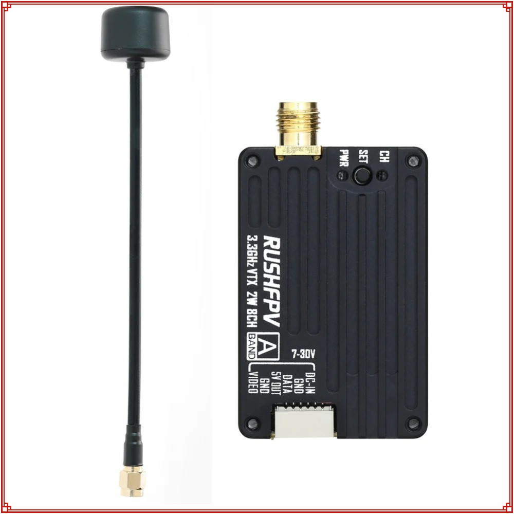 Nouveau 2026 RUSHFPV 3.3G 2W V - Drone Rc Controller And Receiver avis et prix