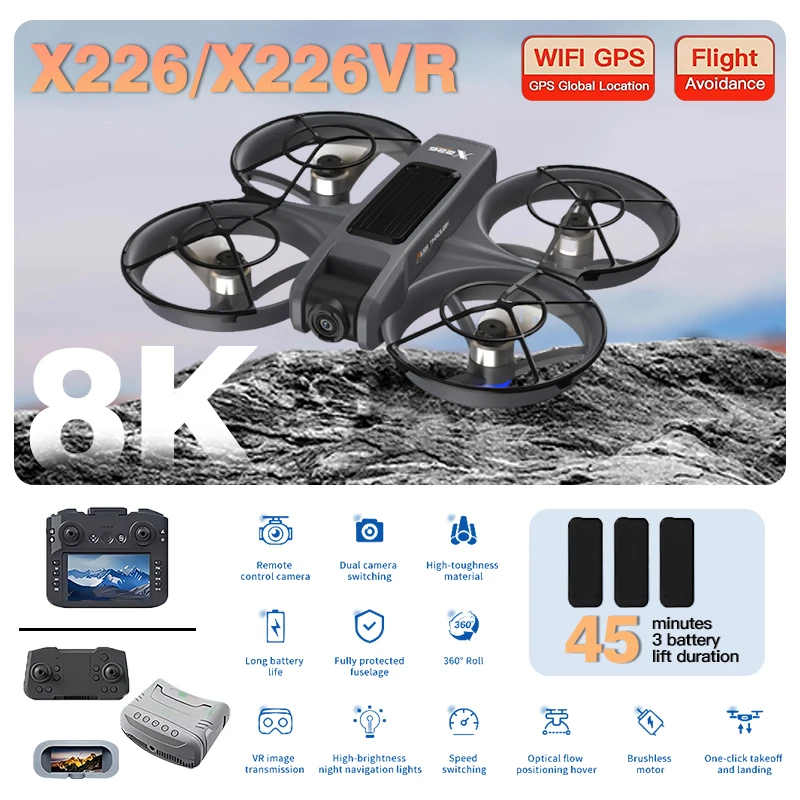 Drone RC FPV X226 X226VR d'ori - Drone Rc X226 avis et prix