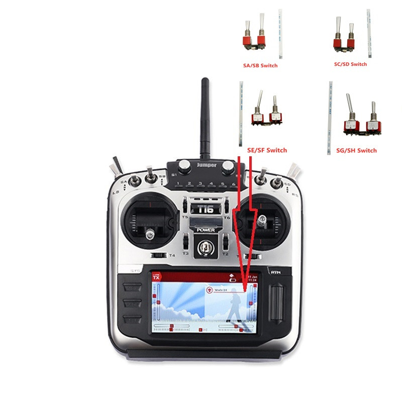 Jumper T16 T16 Pro carte de co - Rc Transmitter avis et prix