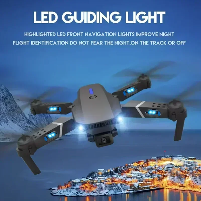 Drone E88 Pro WIFI FPV Grand A - Drone Rc Plegable avis et prix