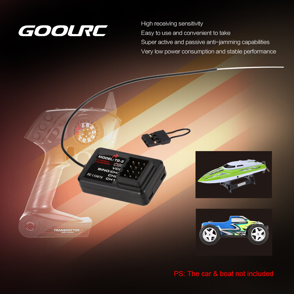 GoolRC TG-3 2.4G 3CH RC Voitur - Joystick Rc Drone avis et prix
