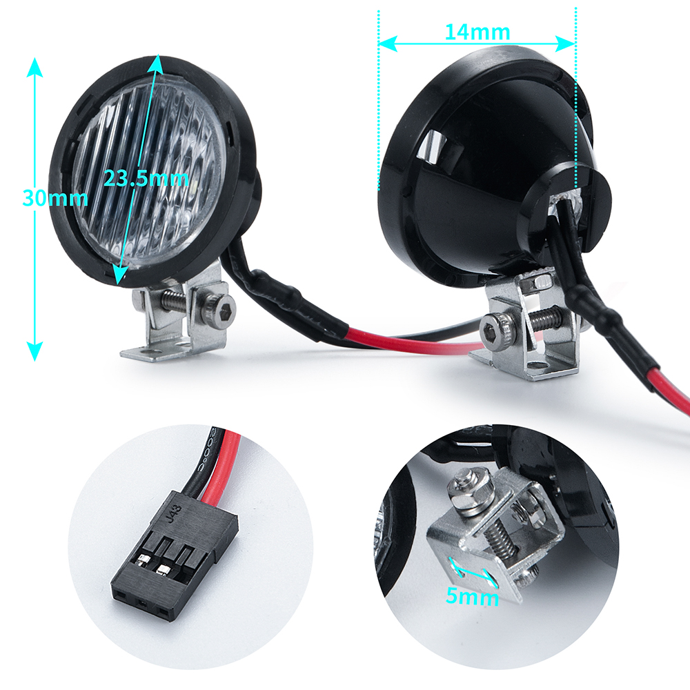 MIBIDAO 1 paire de phares LED  - Drone Rc Bolide avis et prix