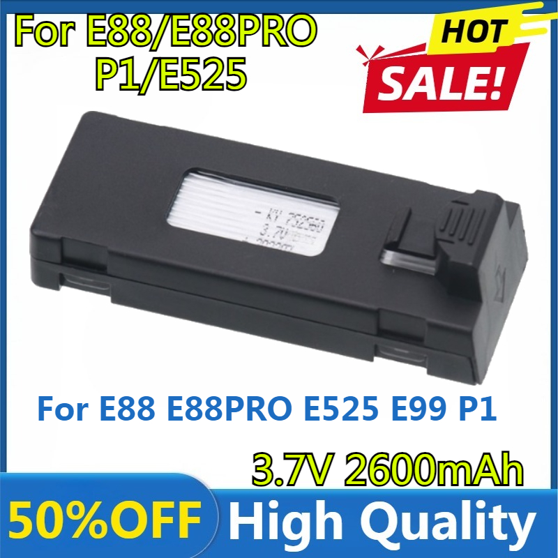 Batterie Lipo E88 3.7V 2600mAh - Drone Rc E88 Pro avis et prix