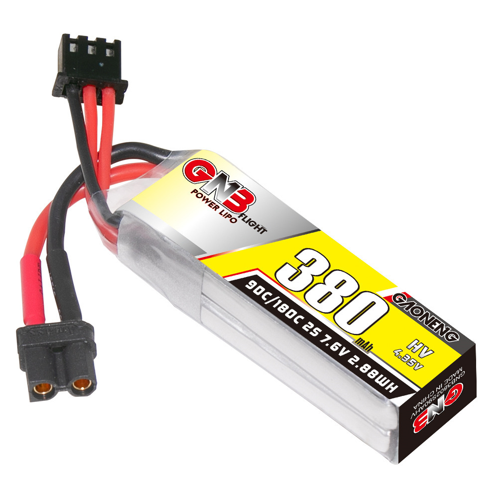 Batterie Lipo GNB 2S 7.6V 380m - Drone Rc Race avis et prix