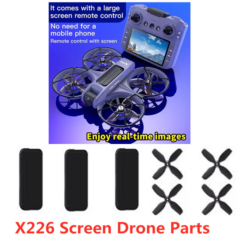 Batterie de drone X226, hélice - Drone Rc X226 avis et prix