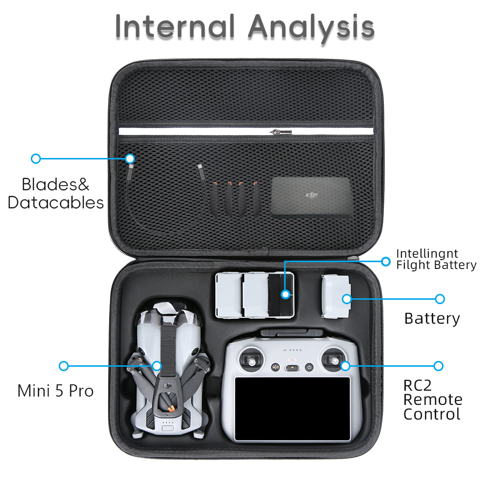 Étui pour Mini 5 Pro, sac de r - Drone Rc Cover avis et prix