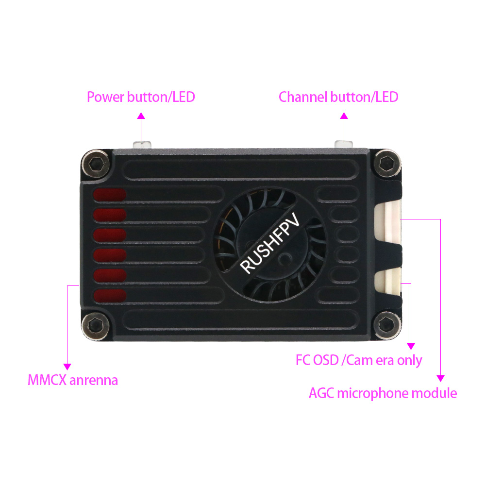 Émetteur vidéo RUSHFPV MAX SOL - Rc Transmitter avis et prix