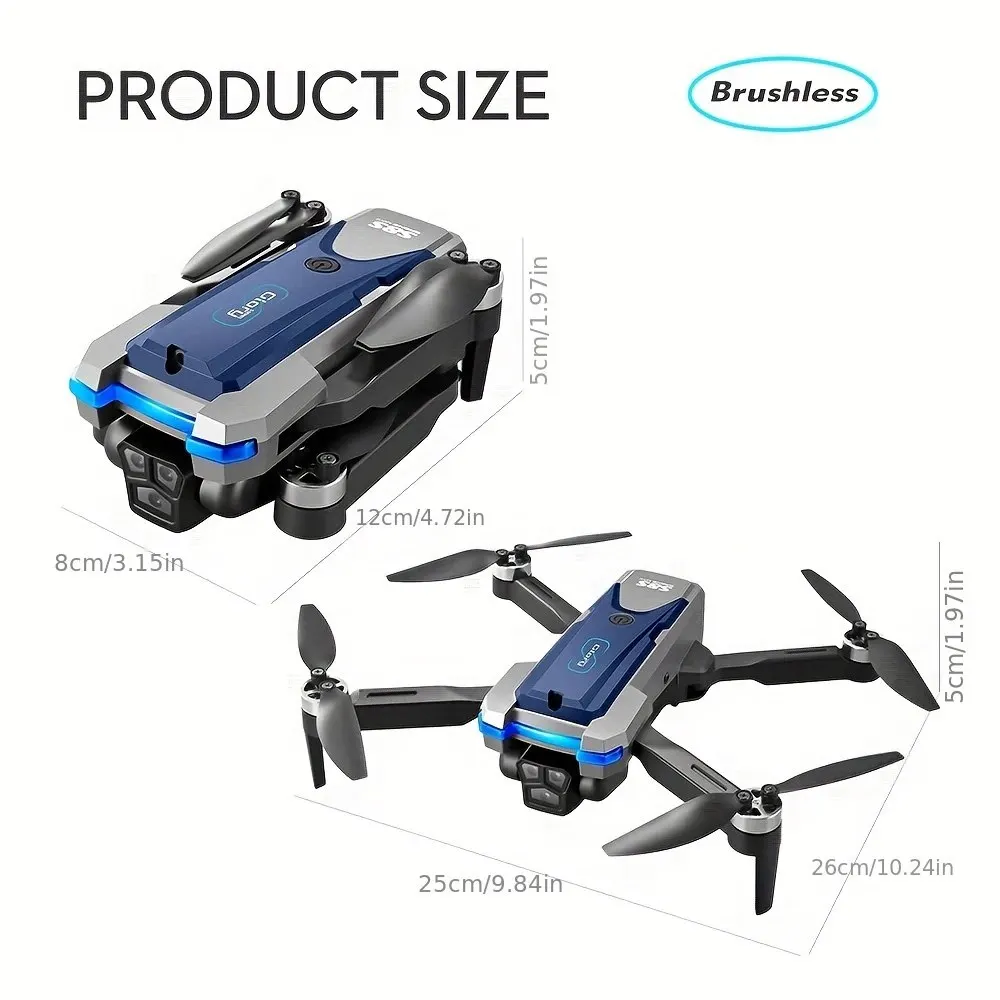Drone GPS S8S 5G Wifi 8K HD po - Drone Rc Plegable avis et prix