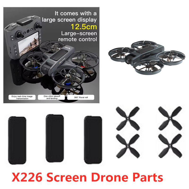 Batterie et hélices pour drone - Drone Rc X226 avis et prix