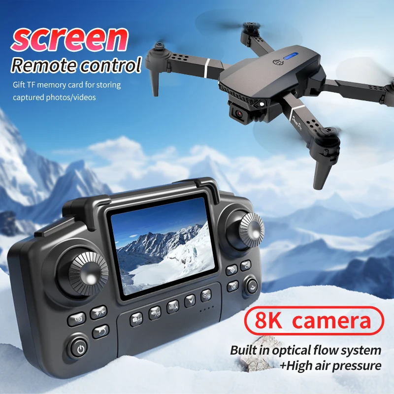 Drone E88 PRO avec écran, camé - Drone Rc E88 Pro avis et prix
